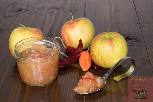 Apfelchutney – schnellmalgekocht