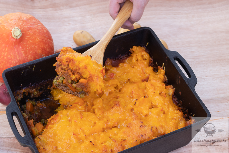 Cottage Pie mit Kürbis – schnellmalgekocht